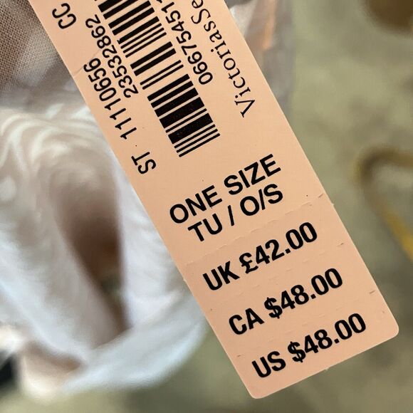 Victorias Secret Robe Womens One Size Kimono Tie‎ Front Boho Neutral Viscose - Picture 6 of 8